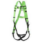 PeakWorks 1 D-Ring Contractor Series Fall Protection Full Body Safety Harness, CSA & ANSI Certified, Class A - Fall Arrest, V8002200