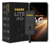 Ajjas 4G Lite (Remote Engine Lock) - Wired Hidden AI Smart GPS with Driving Score, Location Tracking, Geo Fence Alert, More 15+ Features for Car, Bike, Truck, Bus with (1 Year Free Premium App)