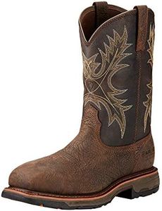 Ariat WorkHog Waterproof Composite Toe Work Boots - Men's Safety Toe Western Boot