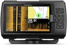 Garmin Striker 7SV with Transducer, 7" GPS Fishfinder with Chirp Traditional, ClearVu and SideVu Scanning Sonar Transducer and Built in Quickdraw Contours Mapping Software, 7 inches (010-01874-00)