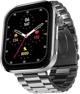 Noise ColorFit Pro 5 Max 1.96" AMOLED Display Smart Watch, BT Calling, Post Training Workout Analysis, VO2 Max, Rapid Health, 5X Faster Data Transfer - Elite Silver