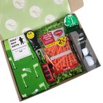 Men's Golf Gift Set | 7 Items Packed in our Eco Gift Box | Balls, Socks, Alignment Tool, Tees, Cleaning Brush, Divot Repair Tool & Ball Marker