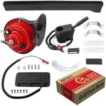 AIPSET 12V Golf Cart Turn Signal Blinker Kit for EZGO/Club Car/Yamaha Most Models, Includes Horn, Brake Pad, 9-Pin Plugs Wiring Harness, Meets The Street Regulations