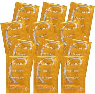 Malibu C Color Prepare Wellness Hair Remedy - Extends Hair Color Vibrancy & Counteracts Discoloration, Dullness & Brassiness - Made with a Blend of Antioxidants (12 Packets)