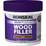 Ronseal MPWFD465 465 g Multi-Purpose Wood Filler Tub - Dark
