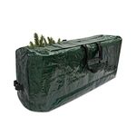 Waterproof Christmas Tree Storage Bag Tear Proof - Fits Up to 7.5ft/9ft Artificial Xmas Tree Easy Carry Handles Zippered Bag