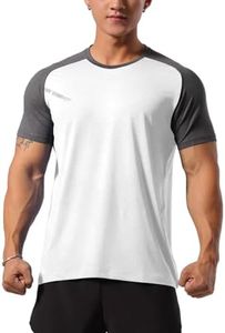 Hombre Atlético Entrenamiento Tank Tops Transpirable Cómodo Muscle Camisetas para Correr Entrenamiento Secado rápido Gimnasio Ropa Deportiva Blanco XL
