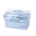 Baby Bucket Plastic Modern Medical Kit|First Aid Kit|With Handle (Lightsteelblue)