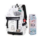 Asge School bag for girl Ladies Fashion kawaii Print Bookbag Waterproof Backpack School Teen Casual Daypack