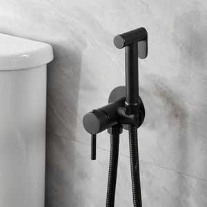 Bathfinesse Wall Mounted Bidet Sprayer Set,Warm Bidet Sprayer for Toilet