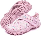 Racqua Toddler Girls Slip-On Kids Water Shoes Quick Dry Barefoot Swim Beach Aqua Shoes Water Park Outdoor Sport Shoes Cute Toddler Pink Unicorn 10