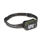 BLACK DIAMOND Storm 450 LED Headlamp, Waterproof and Dimmable Battery Powered Headlamp for Camping, Hiking, Hunting, Running, Work with Red Light Headlamp Mode, Dark Olive