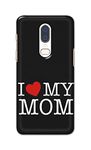 PRINTFIDAA I Love My Mom Printed Designer Hard Case for OnePlus 6 Back Cover -(5N) SES1006