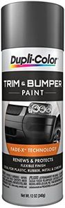 Dupli-Color ETB102000 Trim and Bumper Spray Paint - Charcoal -11 Oz. Aerosol Can