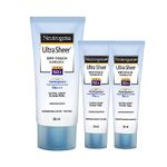 Neutrogena Ultra Sheer Sunscreen Best Value Combo (Pack of 3) – 80ml, 30ml & 30ml