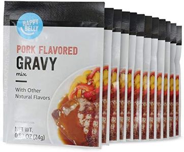 Amazon Brand - Happy Belly Pork Gravy Mix, 0.87 Oz (Pack of 12)