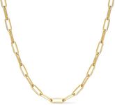 Ana Luisa | Link Chain Necklace - Laura Bold | 14K Gold Plated Chain | Versatile, Easy-To-Layer | Hypoallergenic, Water-Resistant & Tarnish-Free Necklace| 14K Gold Necklace| Adjustable Chain Length