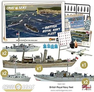 Cruel Seas Royal Navy Fleet Starter Set, World War Ii Naval Battle Game Â€¦