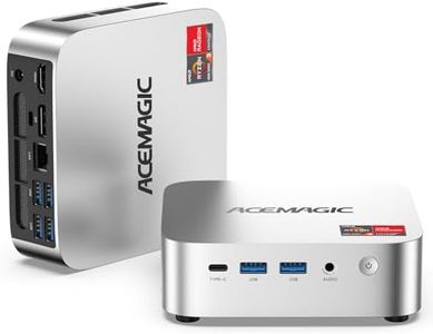 ACEMAGIC V1 Mini PC Computers, Intel Twin Lake N150(Turbo 3.6GHz), 16GB DDR4 RAM 1TB M.2 SSD Mini Desktop Computer, 4K HDMI DP/2xUSB3.2 WiFi6/BT5.2, VESA GbE, HTPC/Business Office Micro Pc