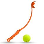 AKH® Dog Tennis Ball Launcher | Automatic Pet Ball Thrower | 50CM Sport Dog Ball Launcher Fetch Dog Toy | Toy Balls for Dogs With Tennis Ball