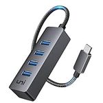 USB C to USB Hub 4 Ports, uni Alumi
