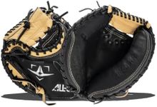 All Star Youth Future Star 31.5" Baseball Catchers Mitt Closed Web Black/Tan 31.5 Left Hand