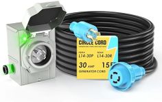 CircleCord 4 Prong 15 Feet 30 Amp G