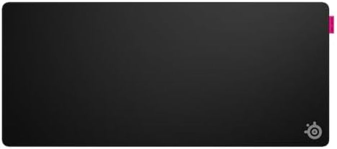 SteelSeries QcK XL Performance Speed Gaming Mousepad — Extra Density for a Smooth Glide — Low-Profile Edge Stitching — Non-Slip Neoprene Rubber Base — 15.75 x 34.43 inch — FPS, MOBAs, RTS, MMO