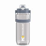 MuscleBlaze Plastic Gallon Water Bottle For Gym, Office, Home & Travel | Gallon Water Bottle For Adults (2 L, Grey)