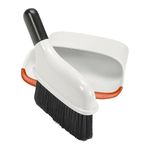 OXO Good Grips Compact Dustpan & Brush Set, Red