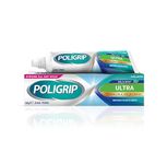Poligrip Denture Adhesive Fixative Cream Ultra for strong all-day hold of dentures, 40g