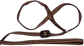 Gencon All in one Headcollar Lead Not Clip To Anti Stop Pull Soft Fits All Dog (Coffee/Cream, Left Handed)