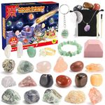 Veopoko Advent Calendar 2024, 24 Day Christmas Countdown Gemstone Crystals Advent Calendar 2024 Gifts for 3-12 Year Old Girls Toys Christmas Gifts for 3-12 Year Old Boys Toys Age 5-9 Year Old Boy Gift
