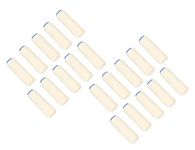 TICSER 4 Inch imported quality epoxy Paint Roller cover Set, for floor coating, oil painting, wood painting, furniture painting etc (pack of 20, without handle)