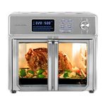 Kalorik MAXX® Digital Air Fryer Oven, 26 Quart, 10-in-1 Countertop Toaster Oven & Air Fryer Combo-21 Presets up to 500 degrees, Includes 9 Accessories & Cookbook