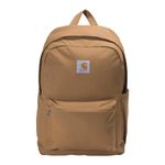 Carhartt Unisex 21L Classic Laptop Daypack Durable Water-Resistant Pack with Laptop Sleeve, Carhartt Brown, Containts PFAS