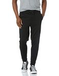 Southpole Men's Tech Jogger Fleece Pants, Black3, Medium