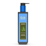 Blue Nectar Anti Frizz Hair Shampoo for Dry & Frizzy Hair | Plant Based Biotin Shampoo for Hair Growth for Women & Men | Shampoo for Oily Scalp & Dry Scalp (15 herbs, 200ml)