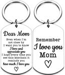 Rosa Vila Mom Keychain, Mom Birthda