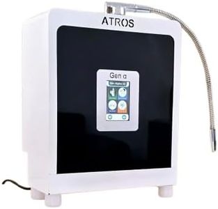 ATROS Gen-α Alkaline Water Ionizer (Antioxidant, Hydrogen rich, Micro clustered) Platinum Coated plates With Advanced Auto Cleaning And Technology of CSIR