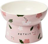 PETKIT Raised Cat Bowl, Ceramic Cat