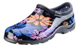 Principle Plastics Sloggers 5116FP08 2016 Floral Collection Women's Rain and Garden Shoe, Size 8, Flower Power