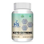 Healthy Nutrition Keto Extreame |Ketogenic| Metabolism Booster Veg-(60 Capsules)