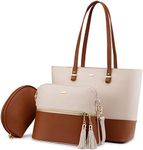 Handbags for Women Shoulder Bags Tote Satchel Hobo 3pcs Purse Set