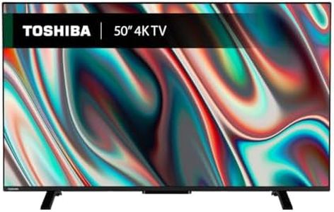 Toshiba 50”UV2363DB 4K Smart VIDAA TV, Ultra HD, HDR10, Freeview Play, Disney+, Prime Video, Netflix, Dolby Audio, Works with Alexa, Works with Google Assistant, VIDAA Voice