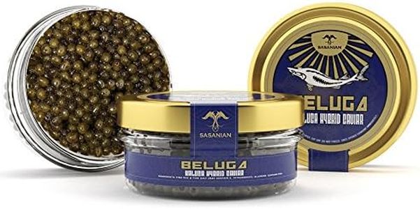 GUARANTEED OVERNIGHT! River Beluga/ Kaluga hybrid Caviar - 1 oz Jar