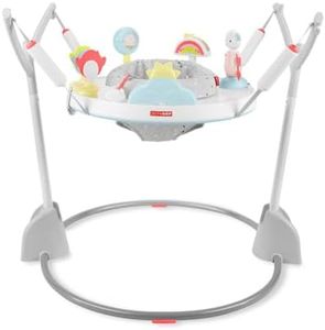 Skip Hop Baby Activity Play Bouncer for Baby Ages 4m+ Silver Lining Cloud, Foldable