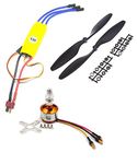 Invento 1pcs 40A ESC + 1045 10 inch Propeller + 1600KV BLDC Brushless Motor A2212 For Aircraft Quadcopter Aeroplane Helicopter RC Car