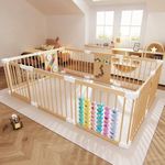 YZNVCG Baby Playpen - Adjustable Mu