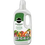 Miracle-Gro Performance Organics Fruit & Veg Liquid Plant Food, 1 Litre (Bee, Pet & Child Friendly)